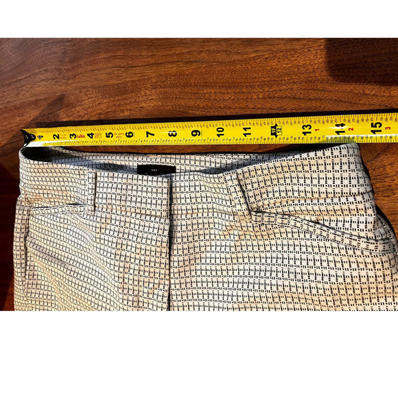 Slim Ankle WHBM White House Black Market‎ Pants 4 Pattern Dress Pockets Workwear - Picture 7 of 13